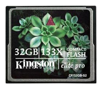Карта Compact Flash Kingston CF 32GB S2