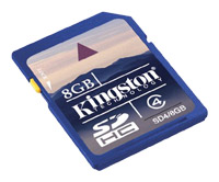 Карта Secure Digital Kingston SD4 8GB