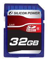 Карта Secure Digital Silicon Power SDHC Card 32GB Class 6