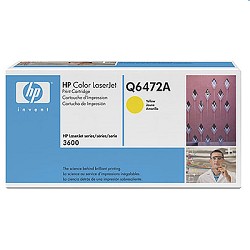 Лазерный картридж HP Q6472A (жёлтый)