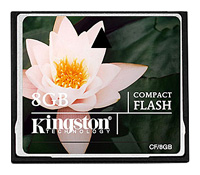 Карта Compact Flash Kingston CF 8GB