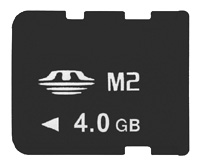 Карта Memory Stick QUMO MemoryStick Micro M2 4GB