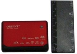 Card Reader, адаптер Orient Card Reader Mini ORIENT All in 1 Red