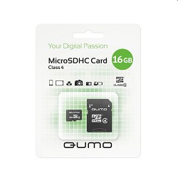 Карта Secure Digital QUMO QM16GMICSDHC4