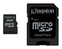 Карта Secure Digital Kingston SDC 2GB