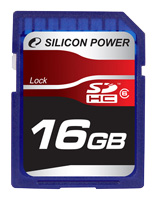 Карта Secure Digital Silicon Power SDHC Card 16GB Class 6