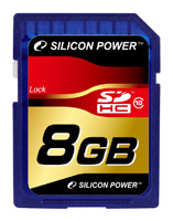 Карта Secure Digital Silicon Power SDHC Card 8GB Class 10