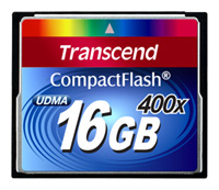 Карта Compact Flash Transcend TS16GCF400
