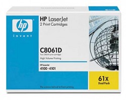 Лазерный картридж HP C8061D (двойная упаковка)