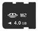 Карта Memory Stick QUMO MemoryStick Micro M2 4GB