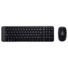 Клавиатура+мышь Logitech Wireless Combo MK220 Black USB