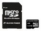 Карта Secure Digital Silicon Power micro SDHC Card 4GB Class 6 + SD adapter